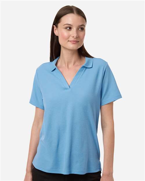 Core365 Women's Resolve CVC Performance Pique Polo - CE106W Columbia Blue