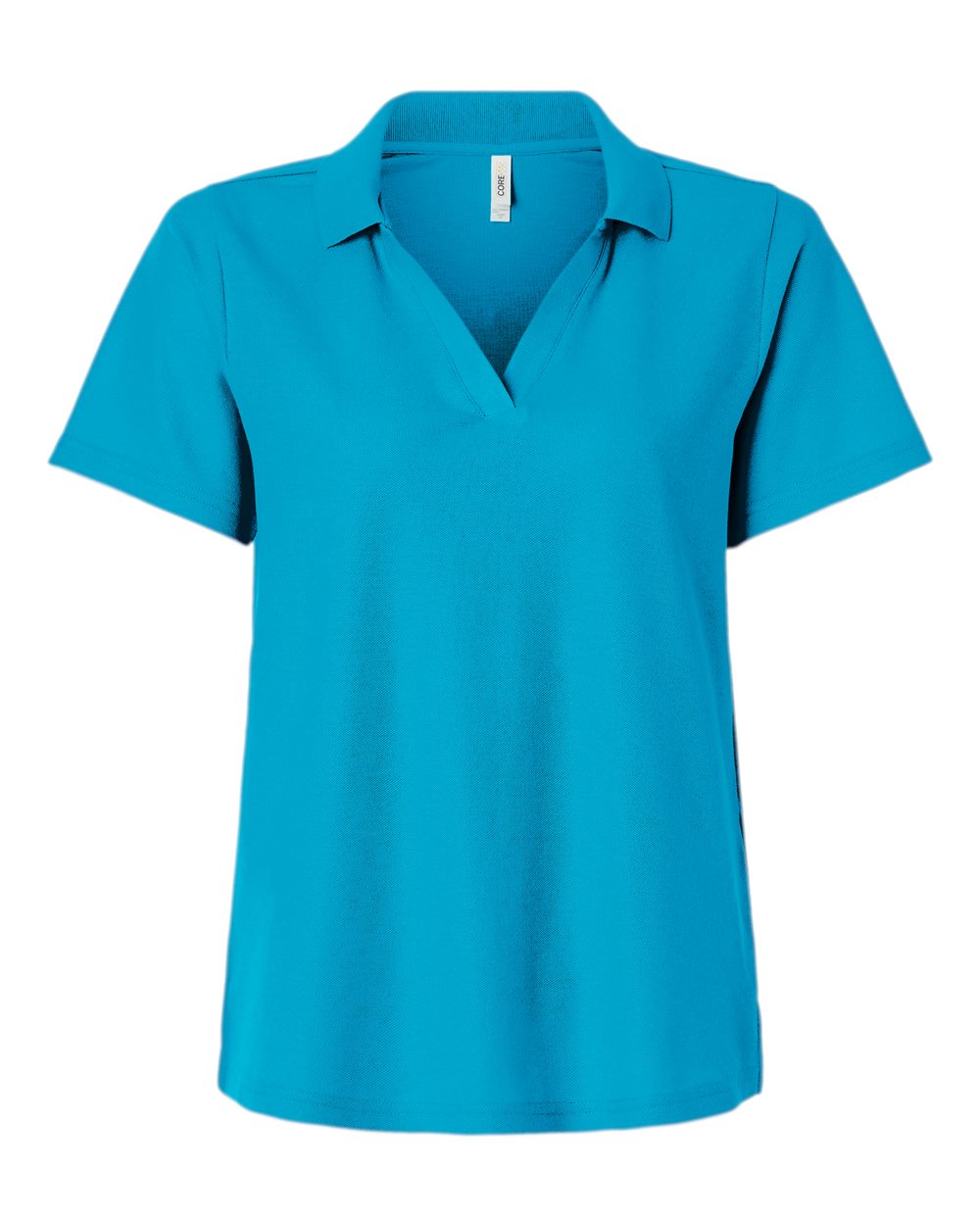 Core365 Women's Resolve CVC Performance Pique Polo - CE106W Electric Blue