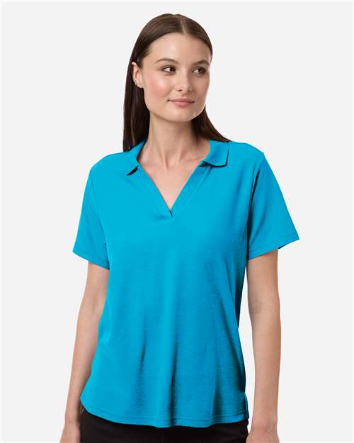 Core365 Women's Resolve CVC Performance Pique Polo - CE106W Electric Blue