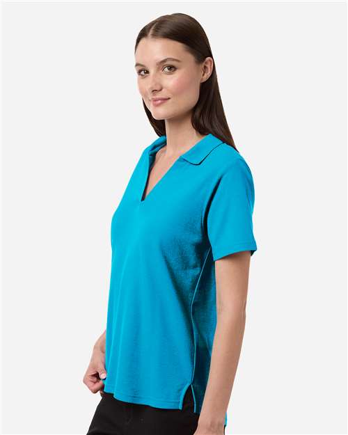 Core365 Women's Resolve CVC Performance Pique Polo - CE106W Electric Blue
