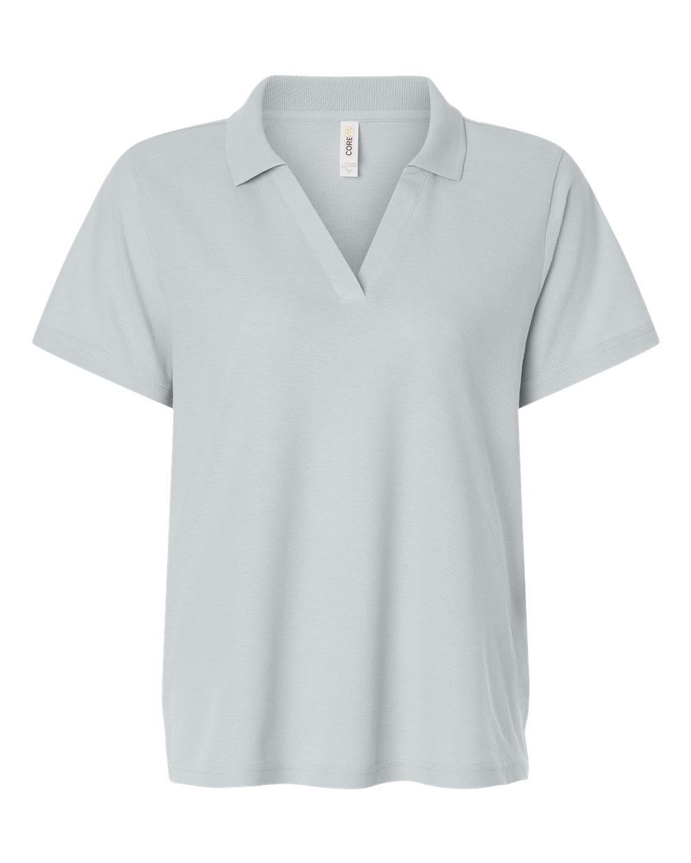 Core365 Women's Resolve CVC Performance Pique Polo - CE106W Platinum