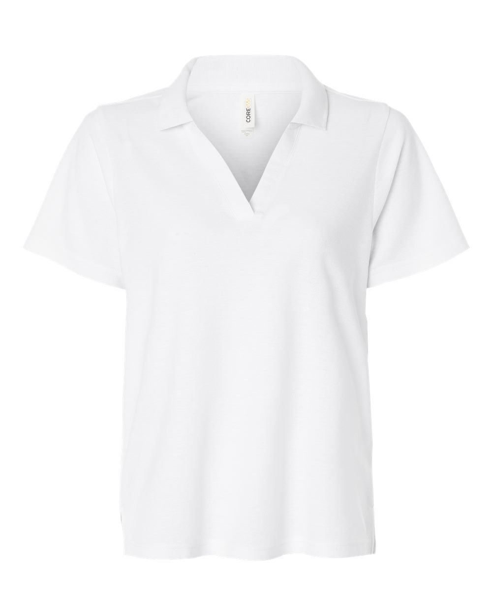 Core365 Women's Resolve CVC Performance Pique Polo - CE106W White