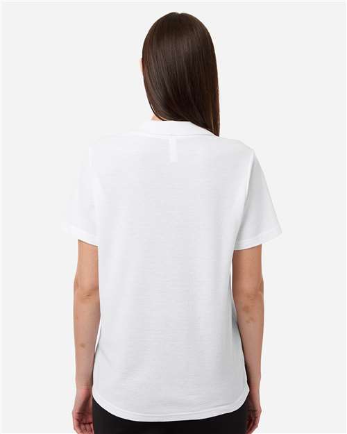 Core365 Women's Resolve CVC Performance Pique Polo - CE106W White