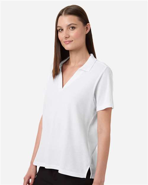 Core365 Women's Resolve CVC Performance Pique Polo - CE106W White