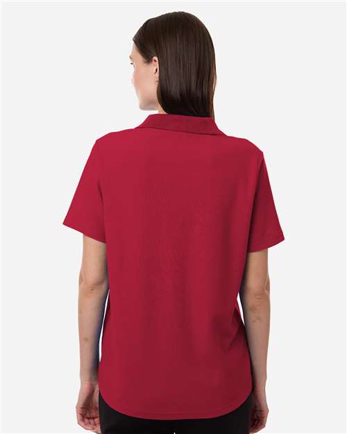 Core365 Women's Resolve CVC Performance Pique Polo - CE106W Classic Red
