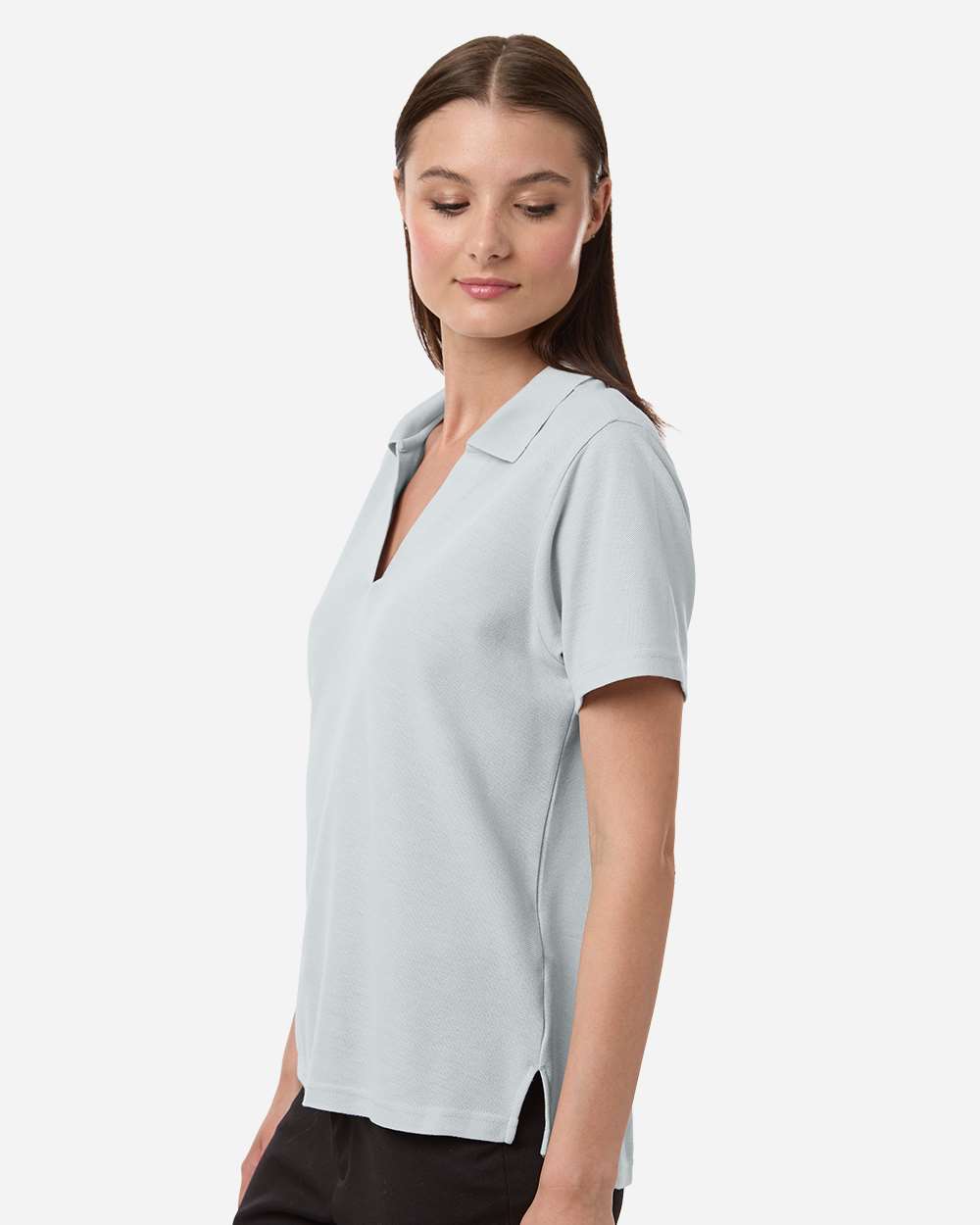 Core365 Women's Resolve CVC Performance Pique Polo - CE106W Platinum