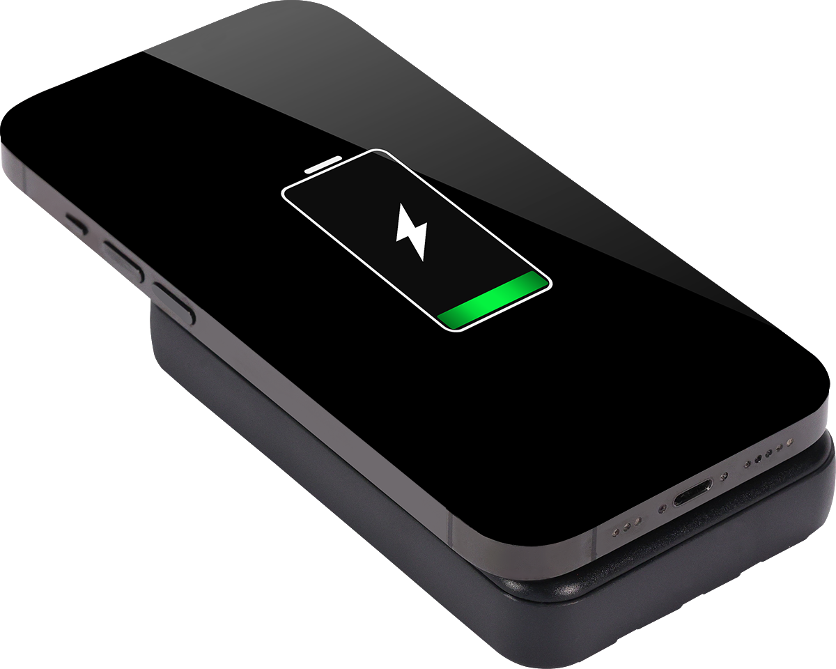 Chargeur sans fil et batterie externe 10 000 mAh - EL237 Black