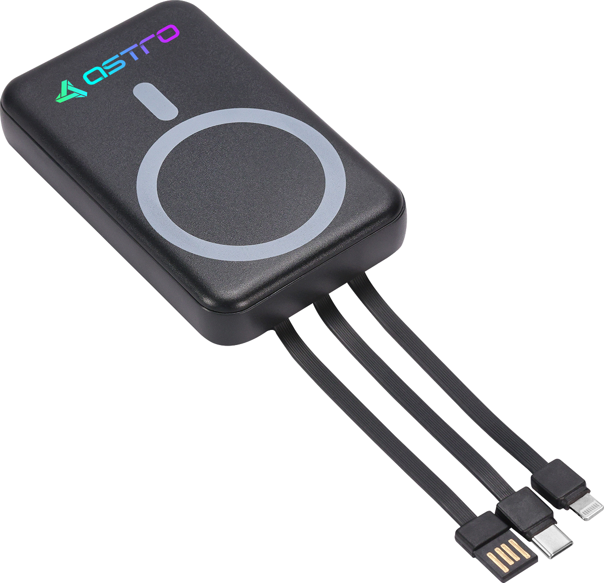 Chargeur sans fil et batterie externe 10 000 mAh - EL237 Black