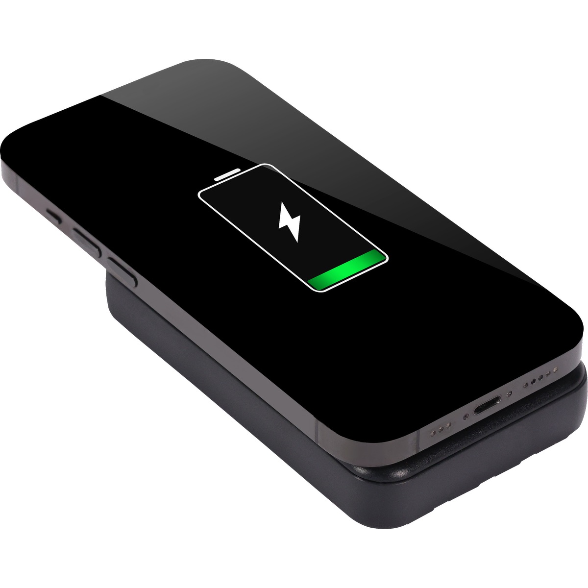 Chargeur sans fil et batterie externe 10 000 mAh - EL237 Black