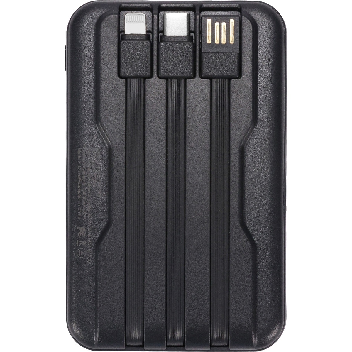 Chargeur sans fil et batterie externe 10 000 mAh - EL237 Black