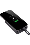 Chargeur sans fil et batterie externe 10 000 mAh - EL237 Black
