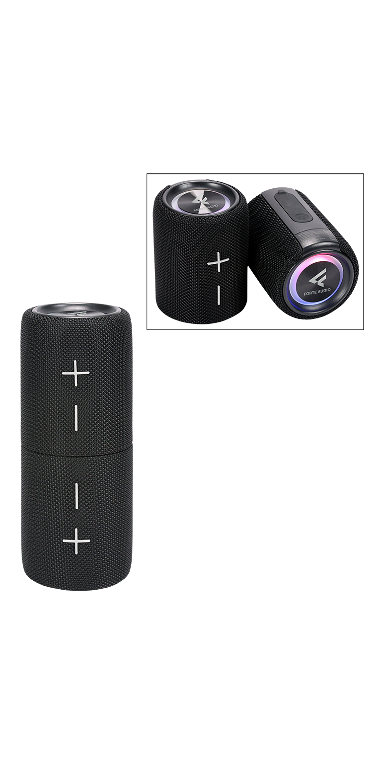 Haut-parleur magnétique 2-en-1 sans fil 10W - EL238 Black