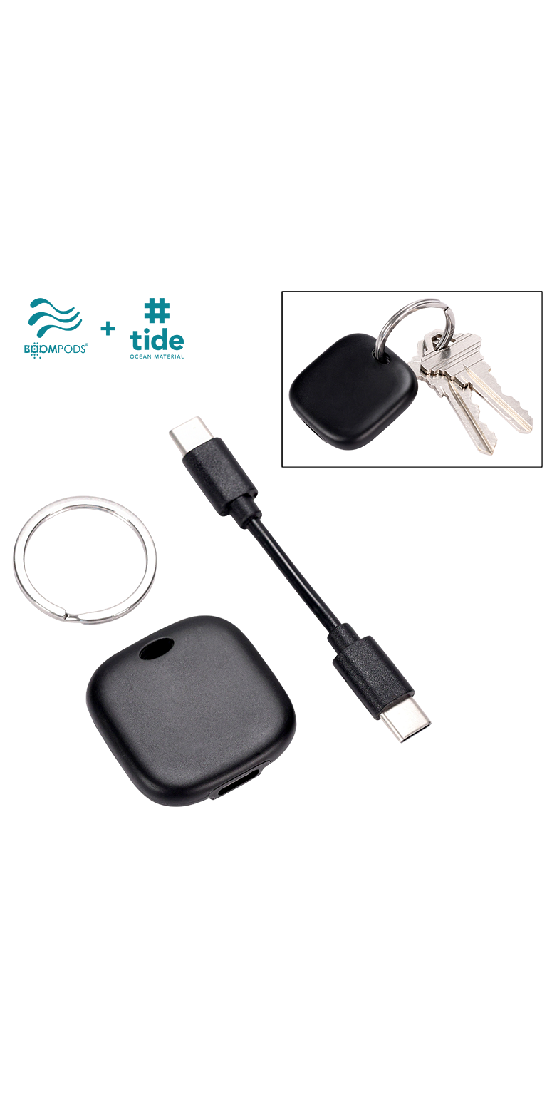 Boompods Boompods™ Boomtag rechargeable universelle - EL242 Black