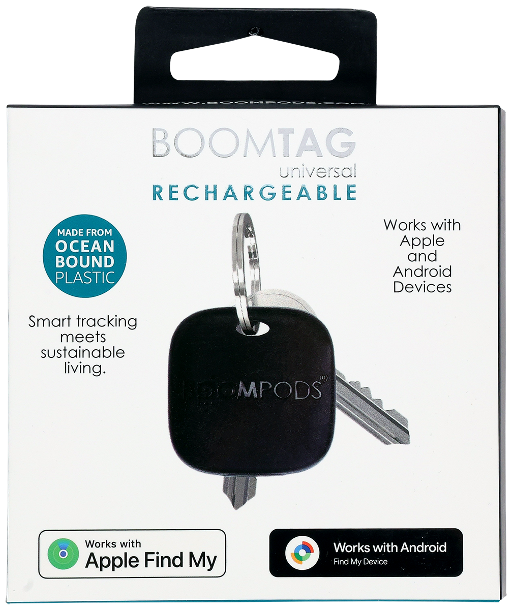 Boompods Boompods™ Boomtag rechargeable universelle - EL242 Black