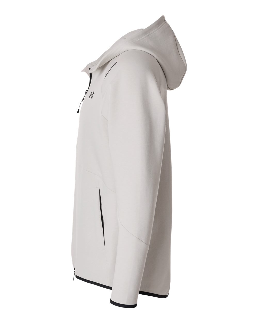 Under Armour Men's Unstoppable Fleece Full-Zip - 1379806 Summit White- Black