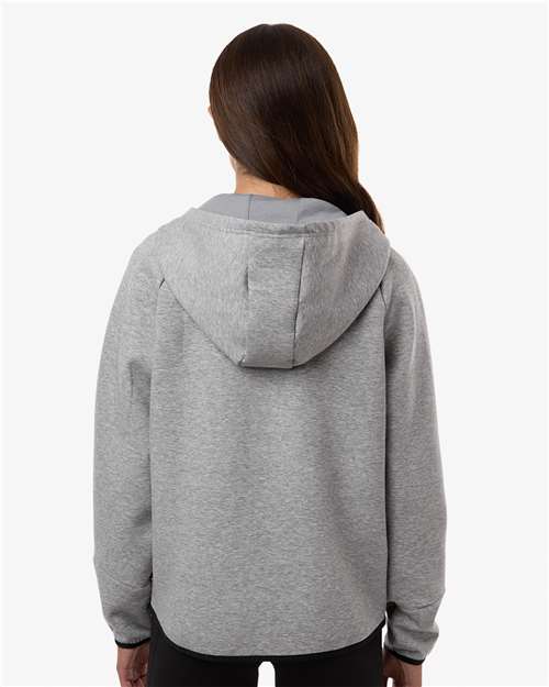 Under Armour Women's Unstoppable Fleece Full-Zip Jacket - 1379842 Mod Grey- Black