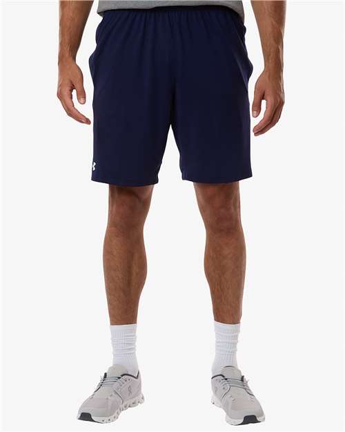 Under Armour Men's Tech Vent 9" Shorts - 6005528 Midnight Navy- White