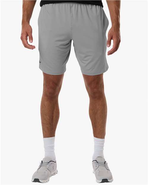 Under Armour Men's Tech Vent 9" Shorts - 6005528 Mod Grey- Black
