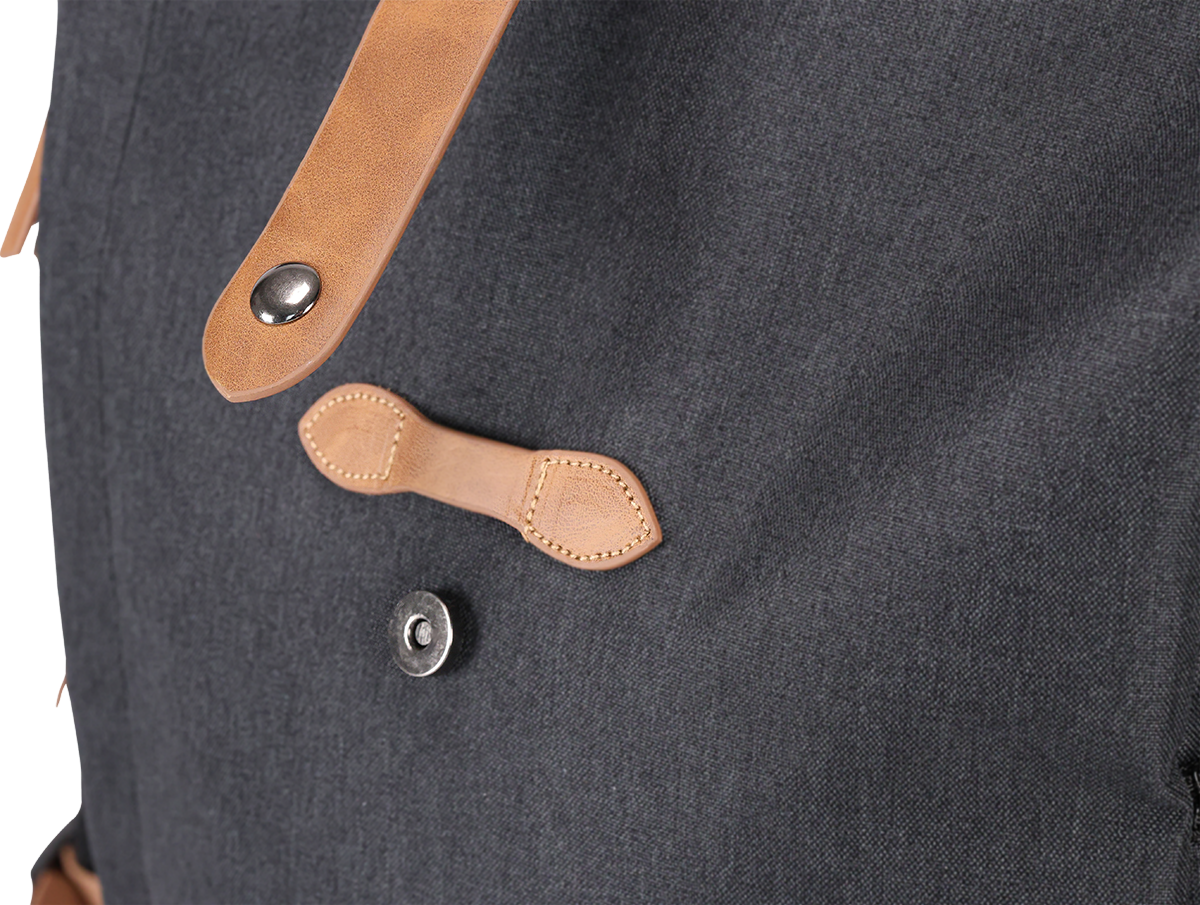 EarthTrendz Sac à dos Rolltop EarthTrendz™ rPE - BG390 Black