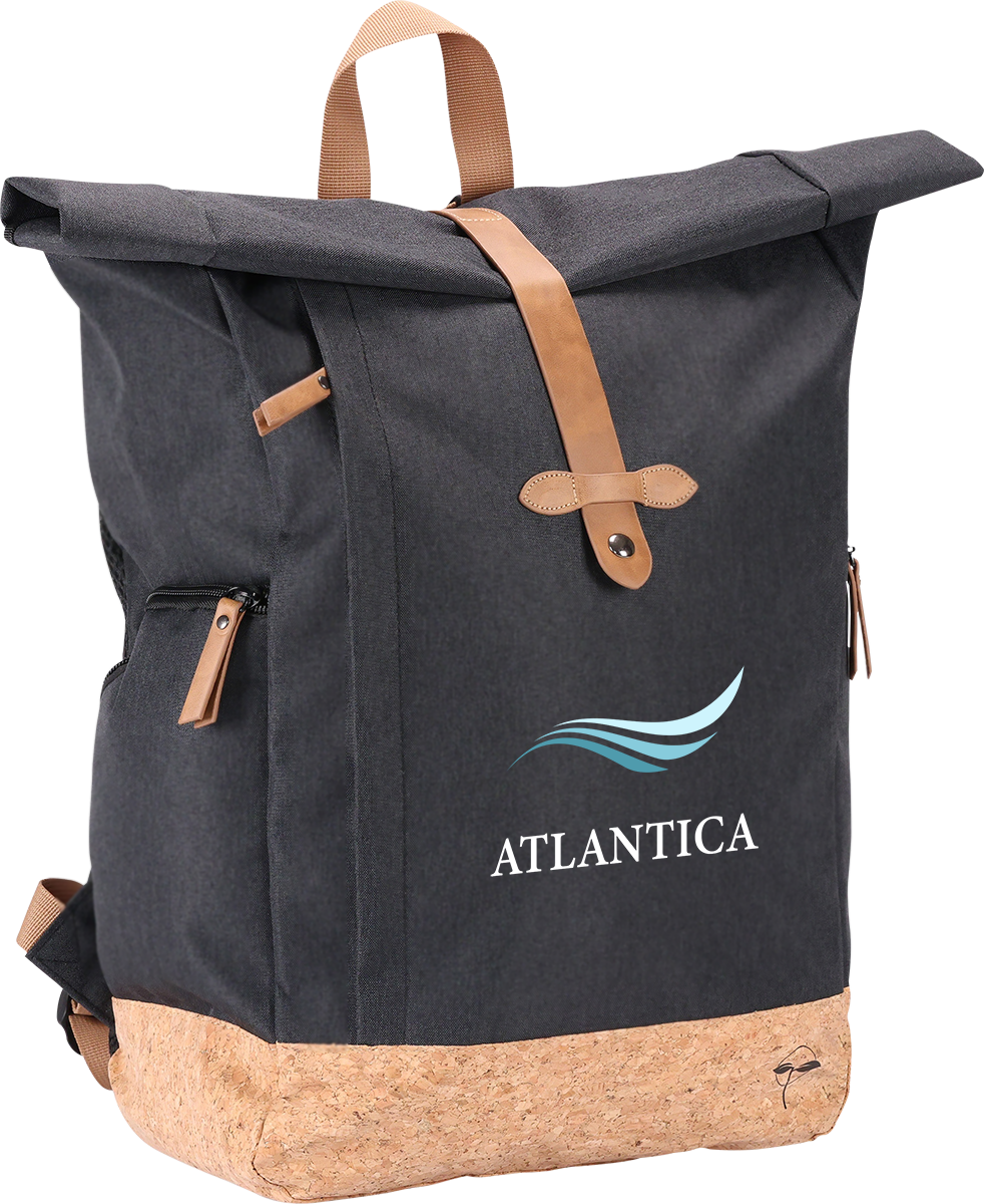 EarthTrendz Sac à dos Rolltop EarthTrendz™ rPE - BG390 Black