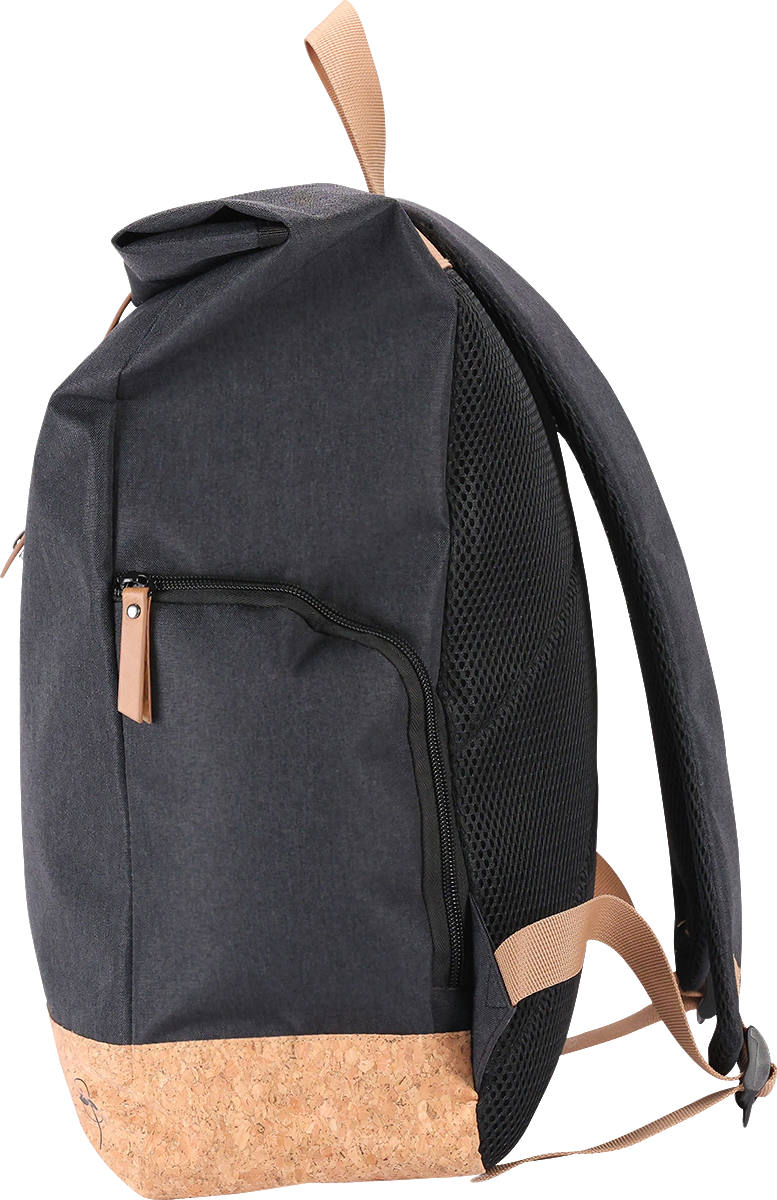 EarthTrendz Sac à dos Rolltop EarthTrendz™ rPE - BG390 Black