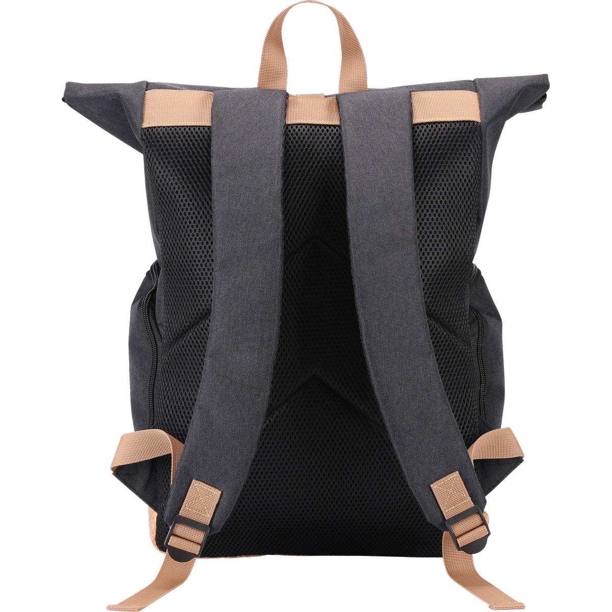 EarthTrendz Sac à dos Rolltop EarthTrendz™ rPE - BG390 Black