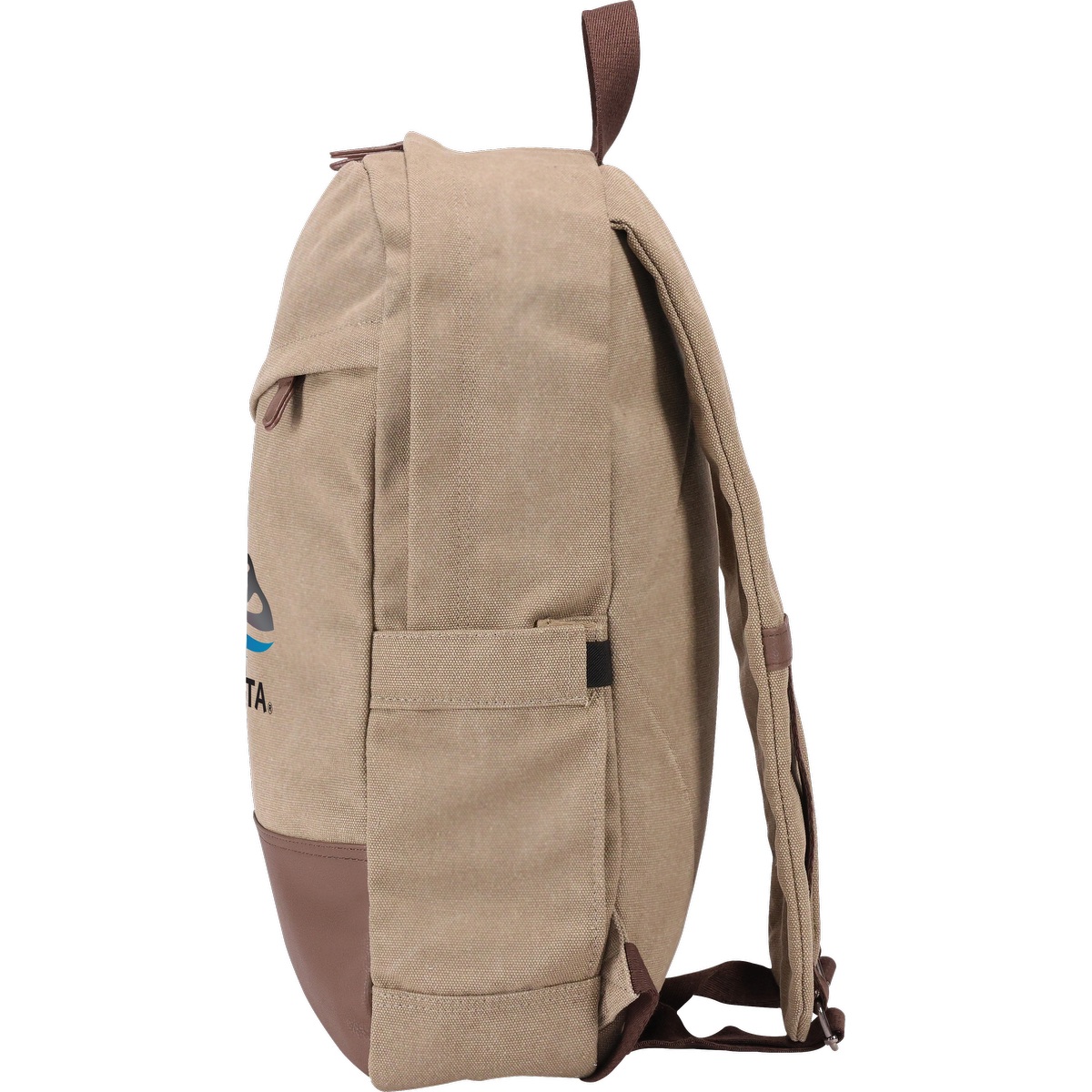 Sac à dos quotidien en canevas de coton 16 oz - BG391 Tan