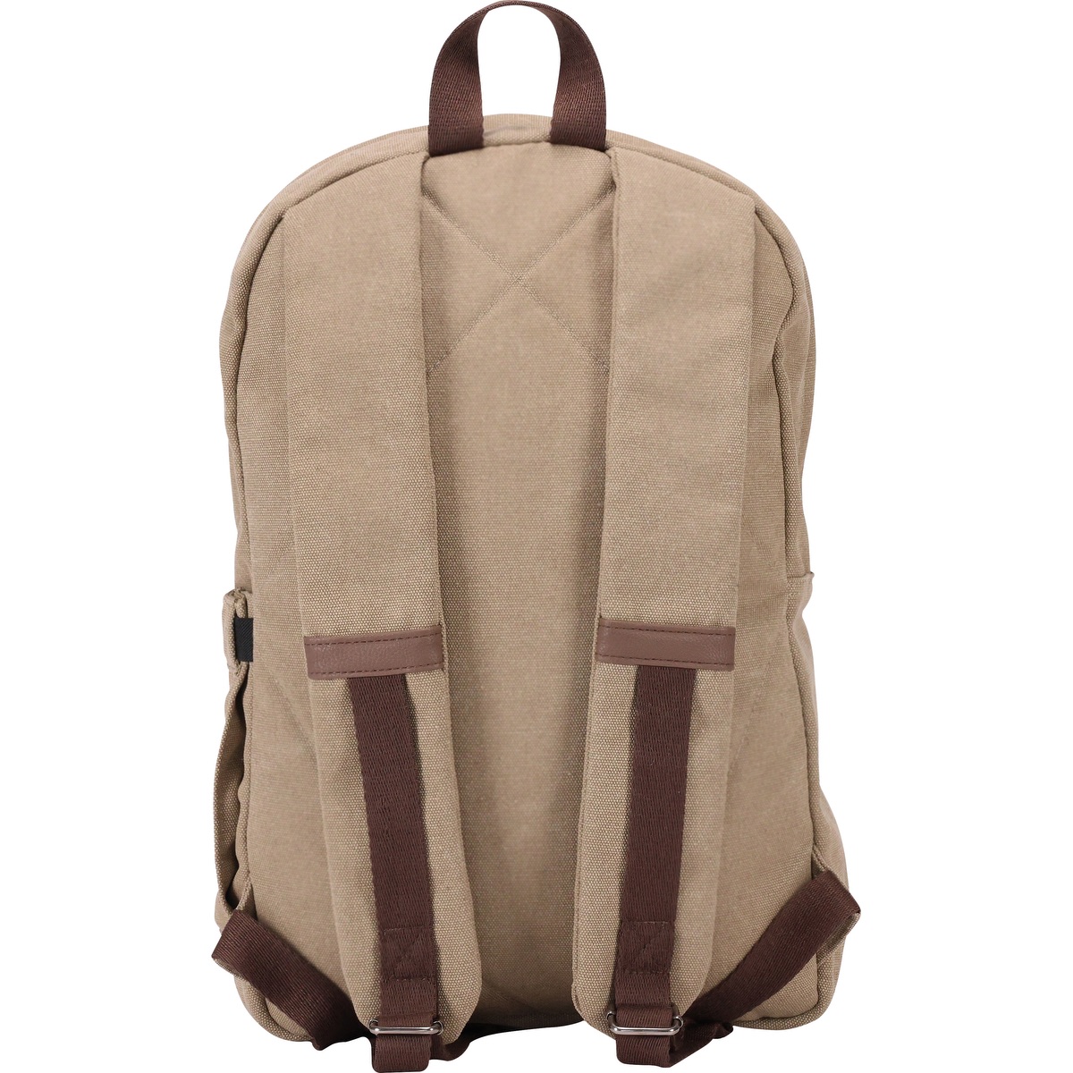 Sac à dos quotidien en canevas de coton 16 oz - BG391 Tan