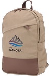 Sac à dos quotidien en canevas de coton 16 oz - BG391 tan