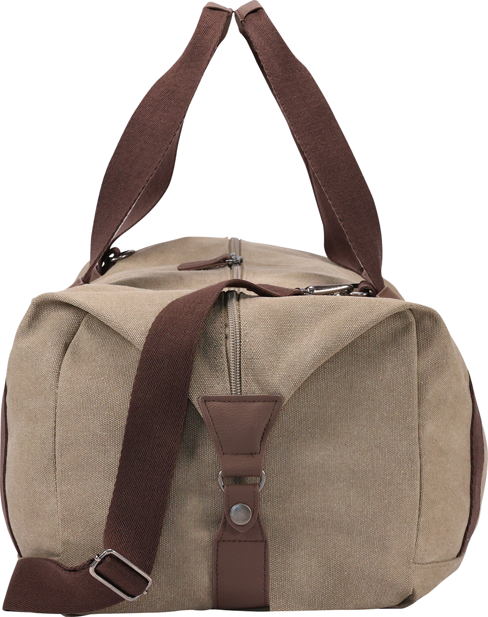Sac de sport quotidien en canevas de coton 16 oz - BG392 Tan