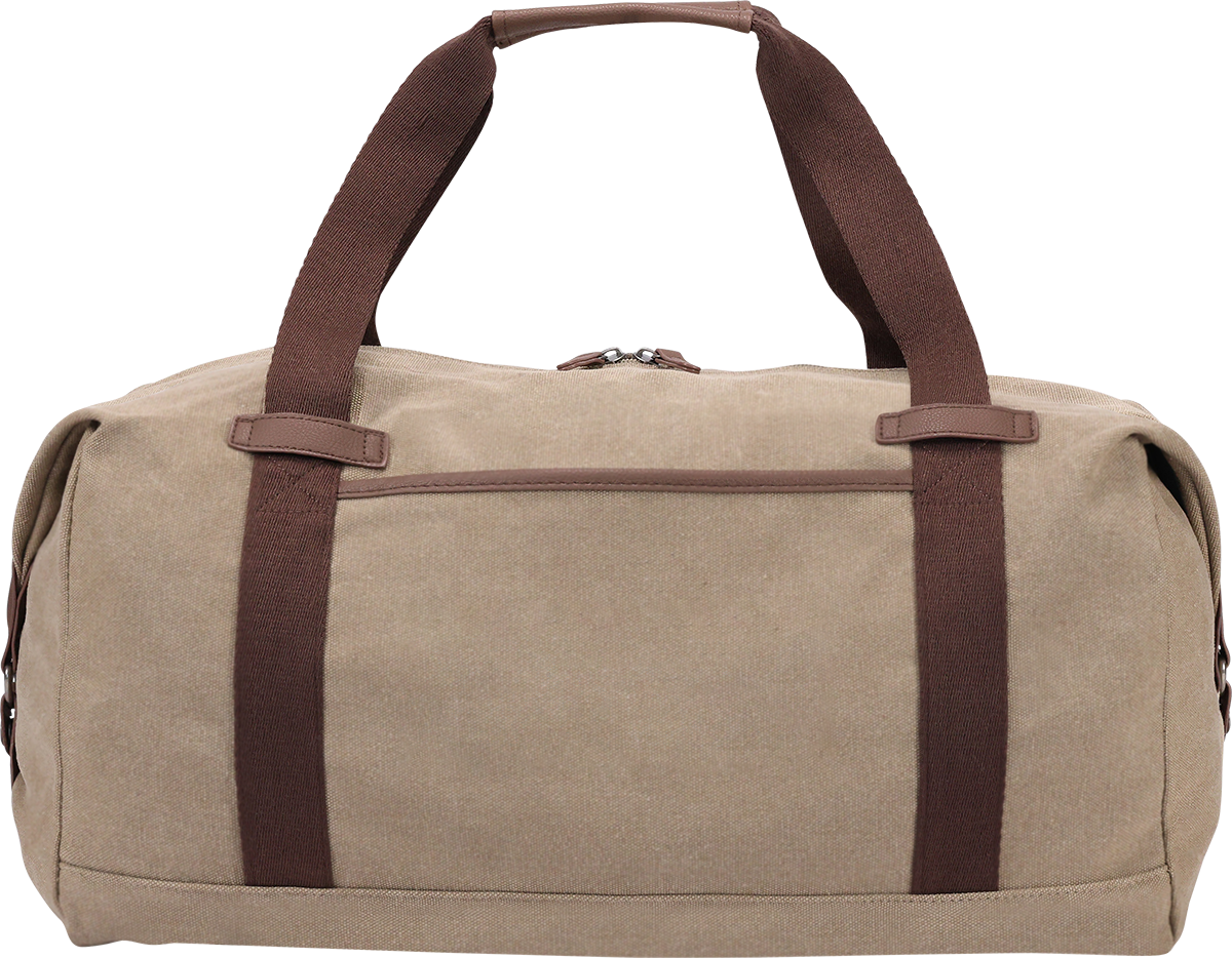Sac de sport quotidien en canevas de coton 16 oz - BG392 Tan