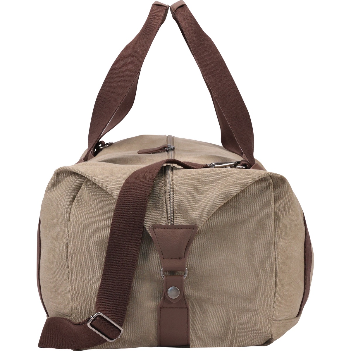 Sac de sport quotidien en canevas de coton 16 oz - BG392 Tan