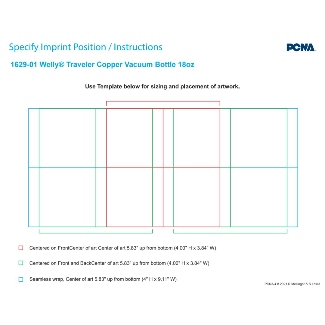 Welly Welly® Traveler Copper Vacuum Bottle 18oz - 1629-01 Black