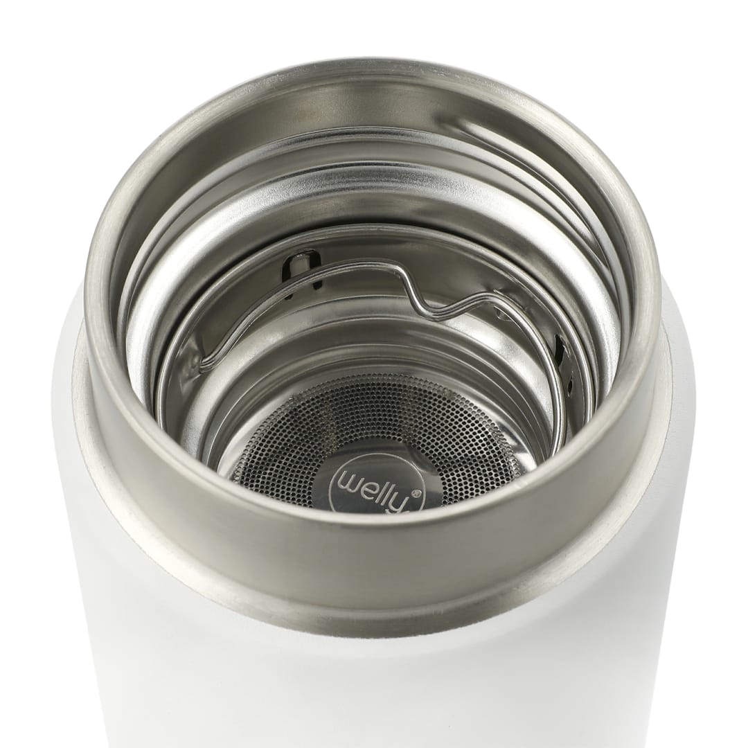 Welly Welly® Traveler Copper Vacuum Bottle 18oz - 1629-01 White