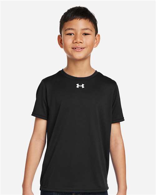 Under Armour Youth Tech™ Team T-Shirt - 1377487 Black- White