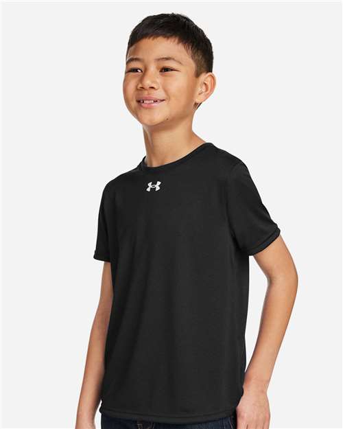 Under Armour Youth Tech™ Team T-Shirt - 1377487 Black- White