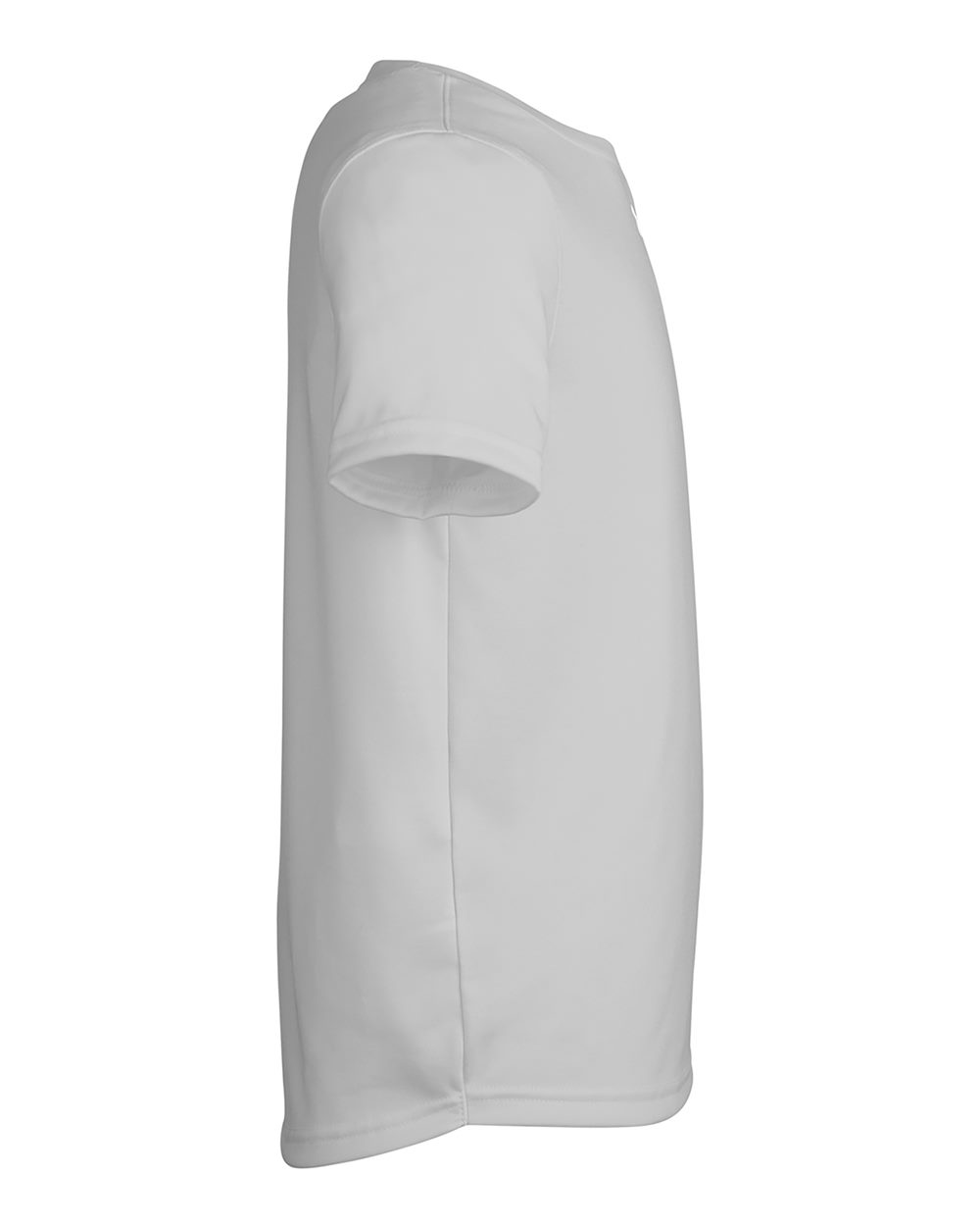 Under Armour Youth Tech™ Team T-Shirt - 1377487 Mod Grey Light Heather- White