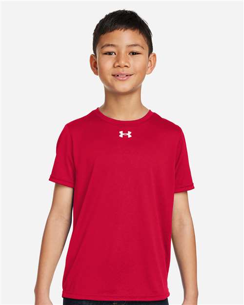 Under Armour Youth Tech™ Team T-Shirt - 1377487 Red- White