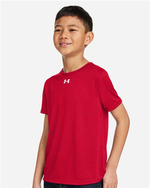 Under Armour Youth Tech™ Team T-Shirt - 1377487 Red- White