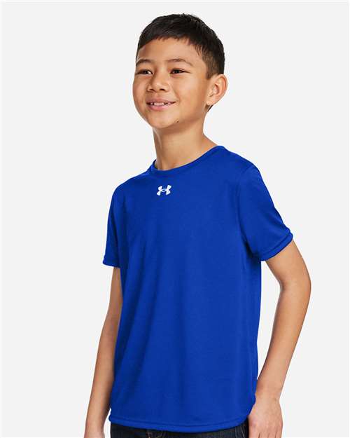 Under Armour Youth Tech™ Team T-Shirt - 1377487 Royal- White