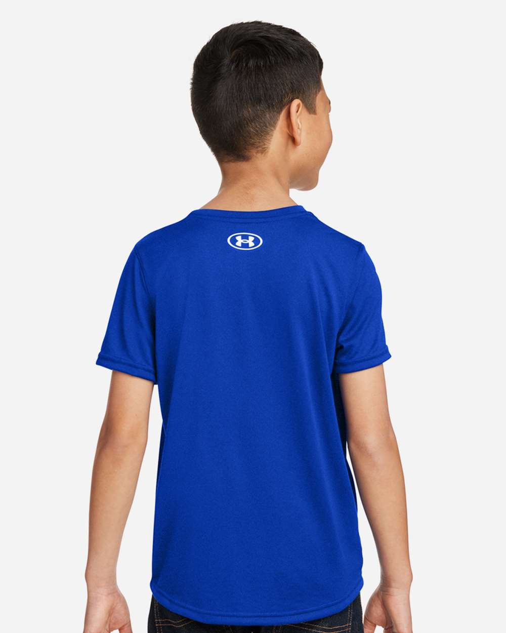 Under Armour Youth Tech™ Team T-Shirt - 1377487 Royal- White