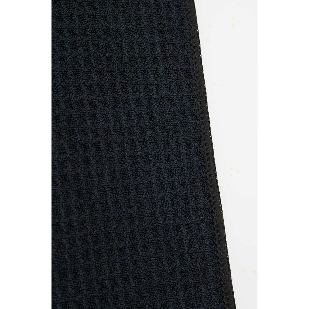 300g Magnetic Waffle Golf Towel - 1401-63 Black