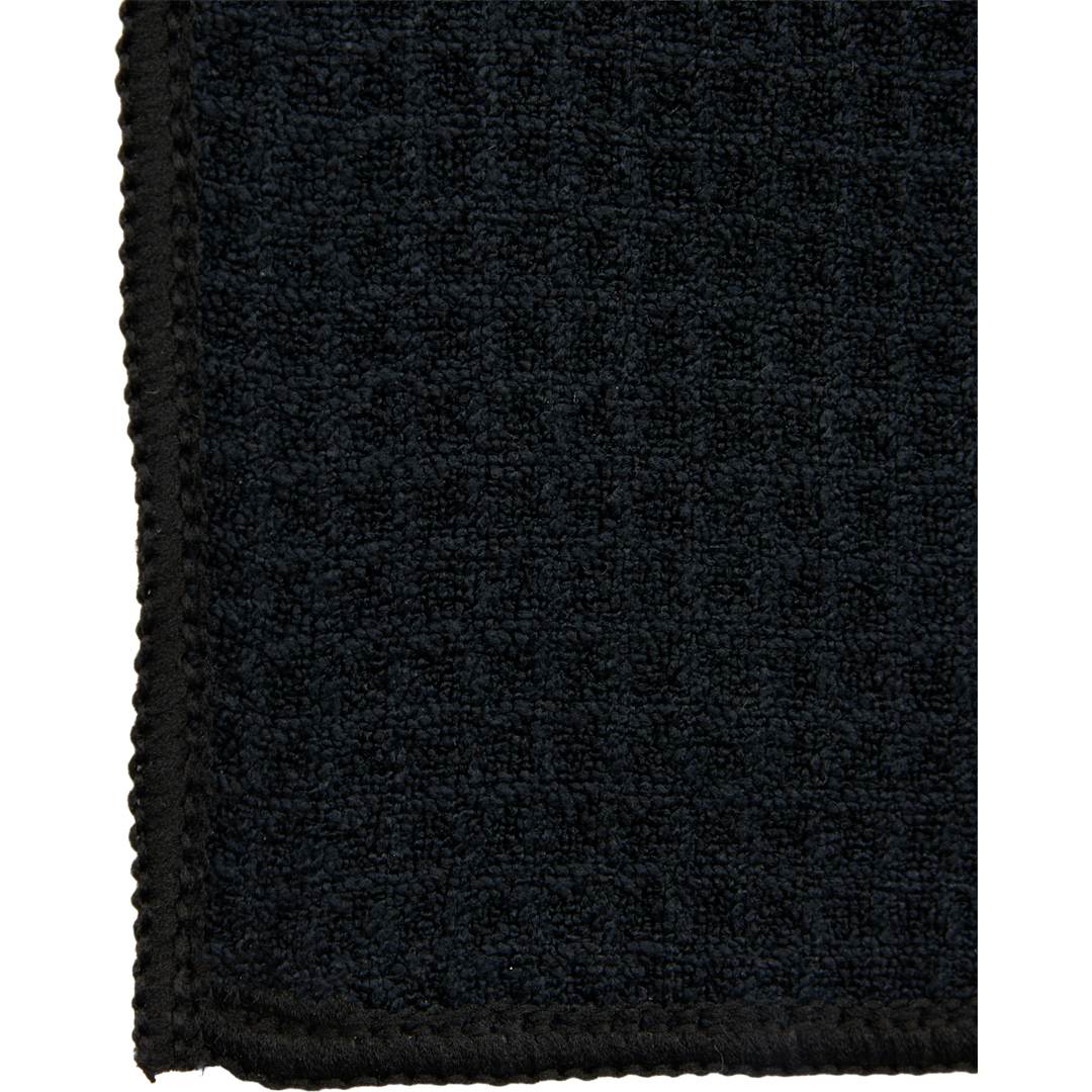 300g Magnetic Waffle Golf Towel - 1401-63 Black