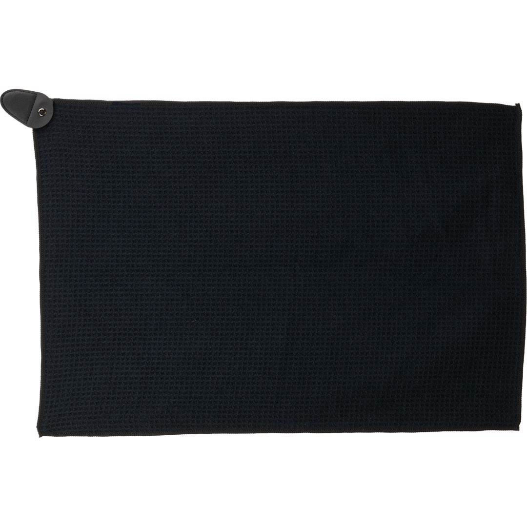 300g Magnetic Waffle Golf Towel - 1401-63 Black