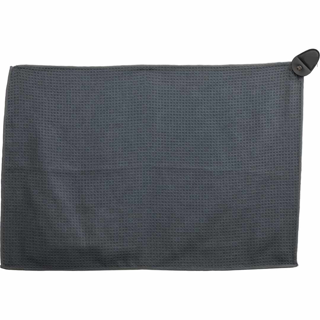 300g Magnetic Waffle Golf Towel - 1401-63 Gray