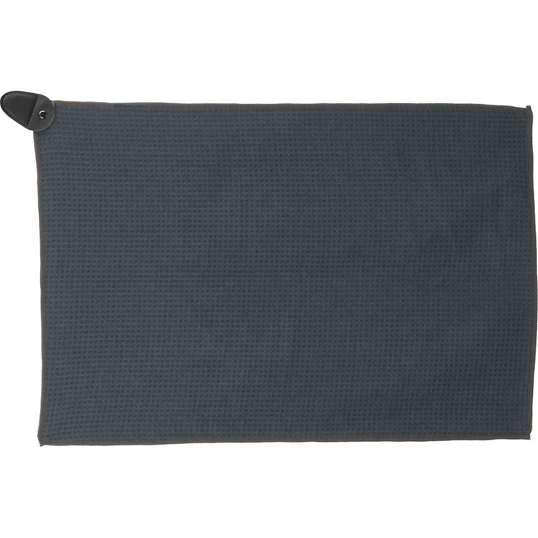 300g Magnetic Waffle Golf Towel - 1401-63 Gray