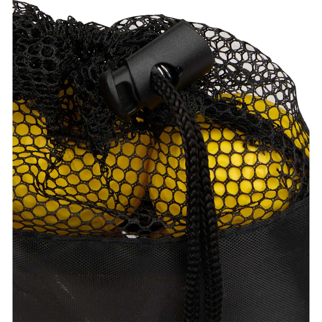 Golf Practice Balls with Mesh Pouch - 1401-65 Yellow