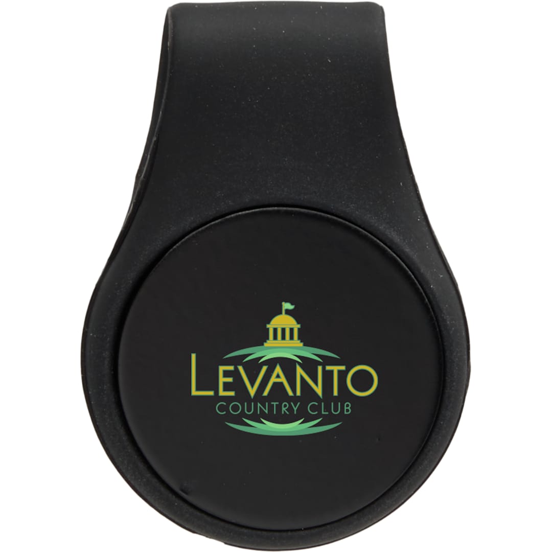 Silicone Hat Clip w/ Ball Marker - 1401-70 Black