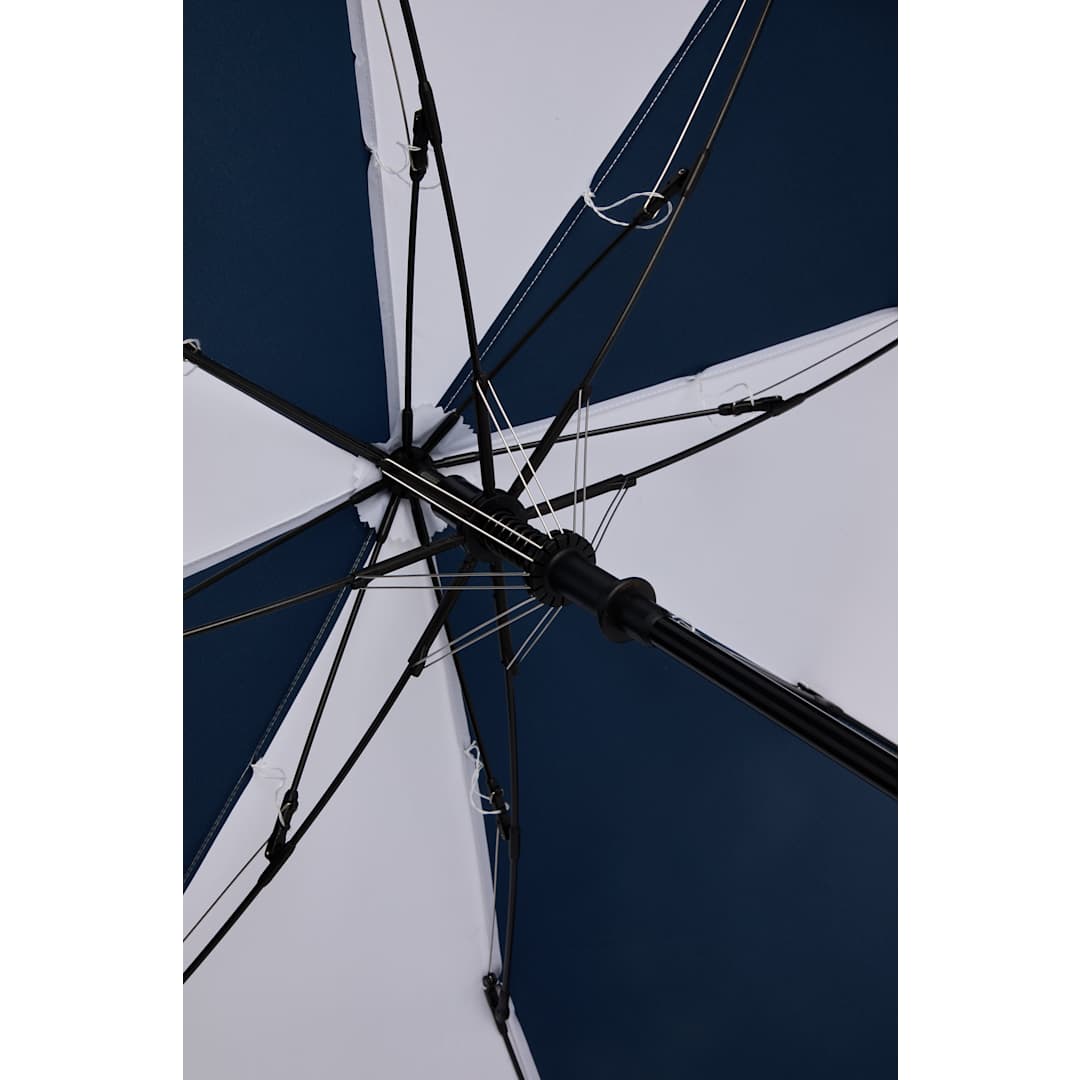 58" Recycled Folding Golf Umbrella - 5050-11 Blue