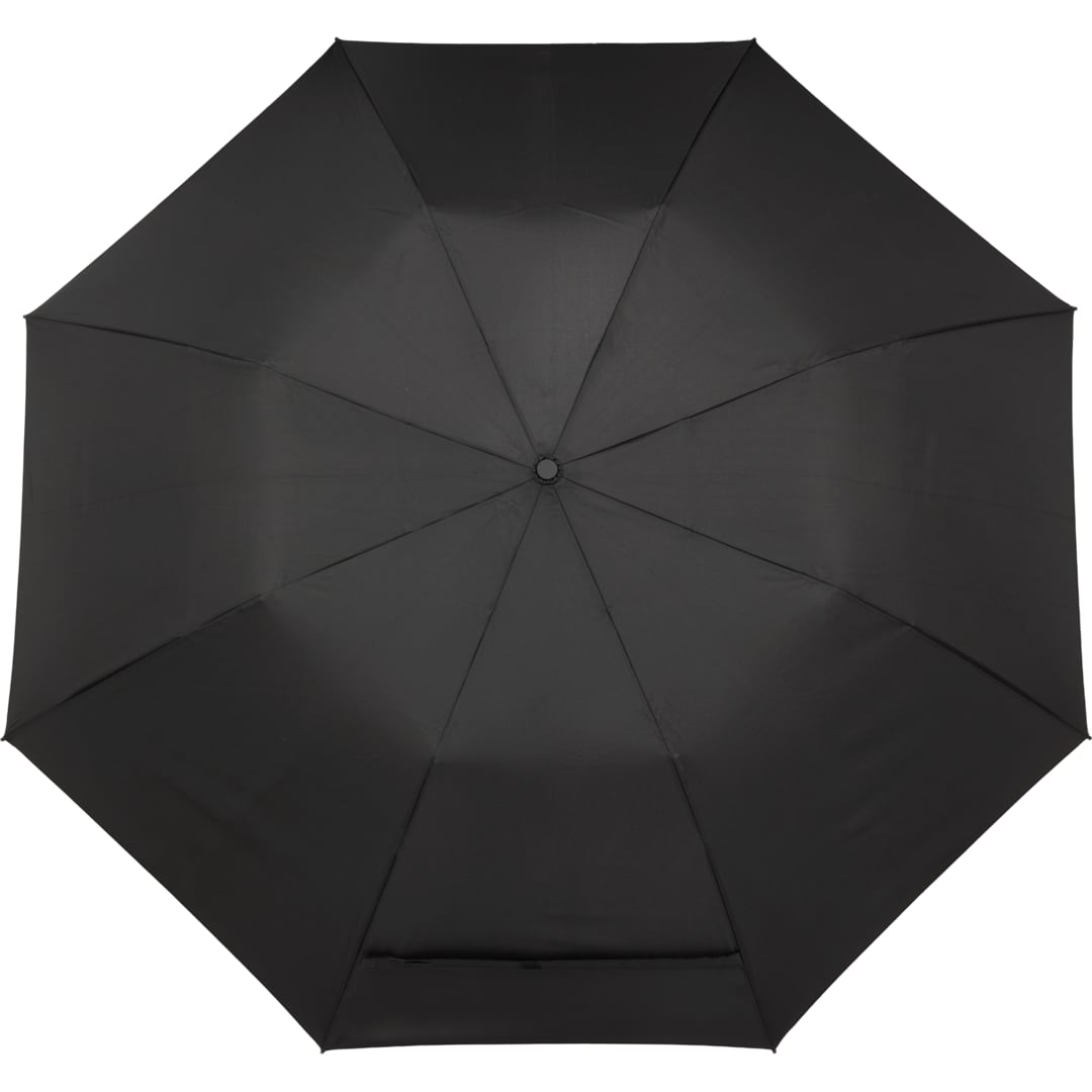 58" Recycled Folding Golf Umbrella - 5050-11 Black